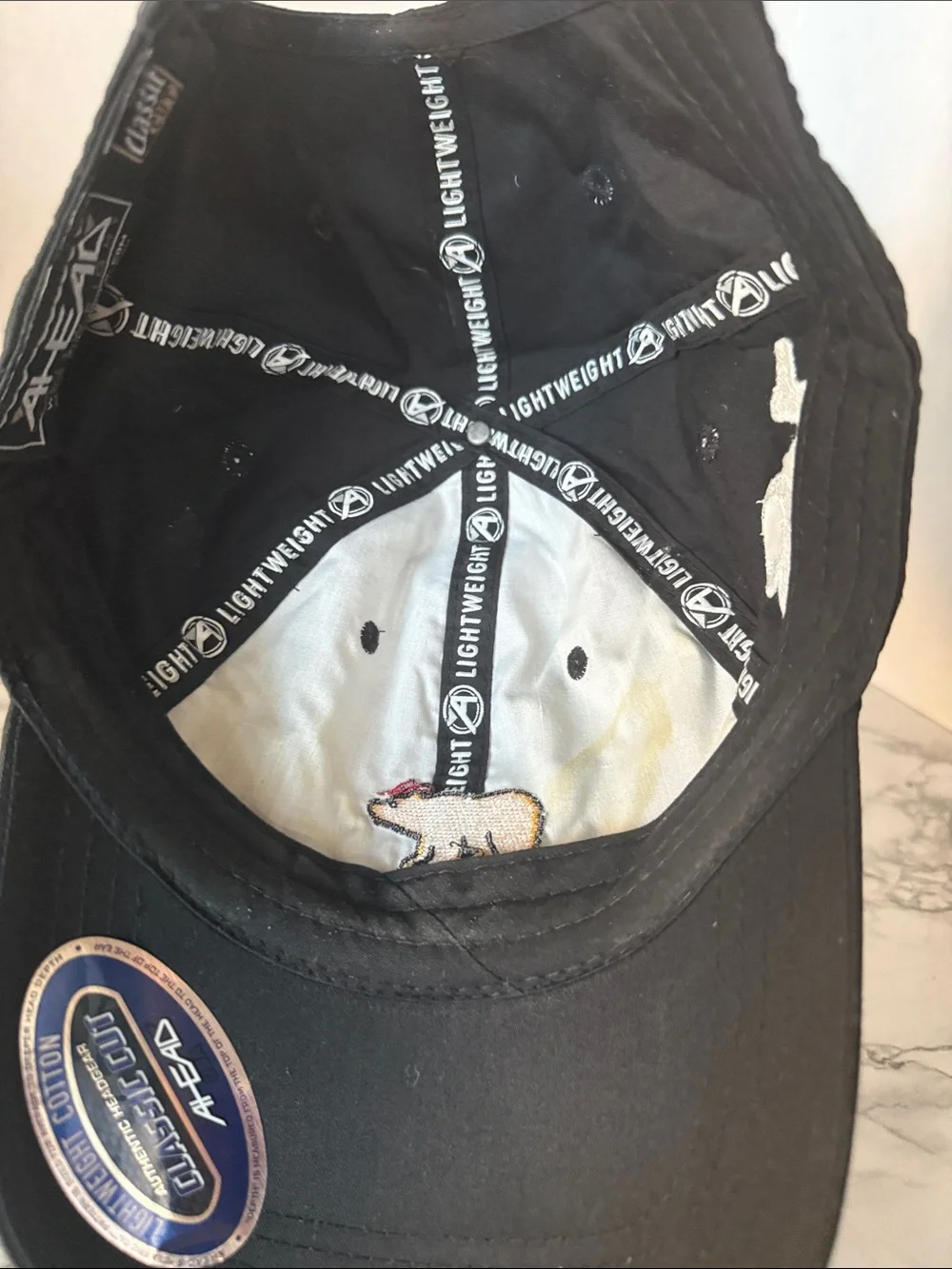Unisex Adjustable Black Jack Nicklaus Majors Ahead Cap One Size Fits Most